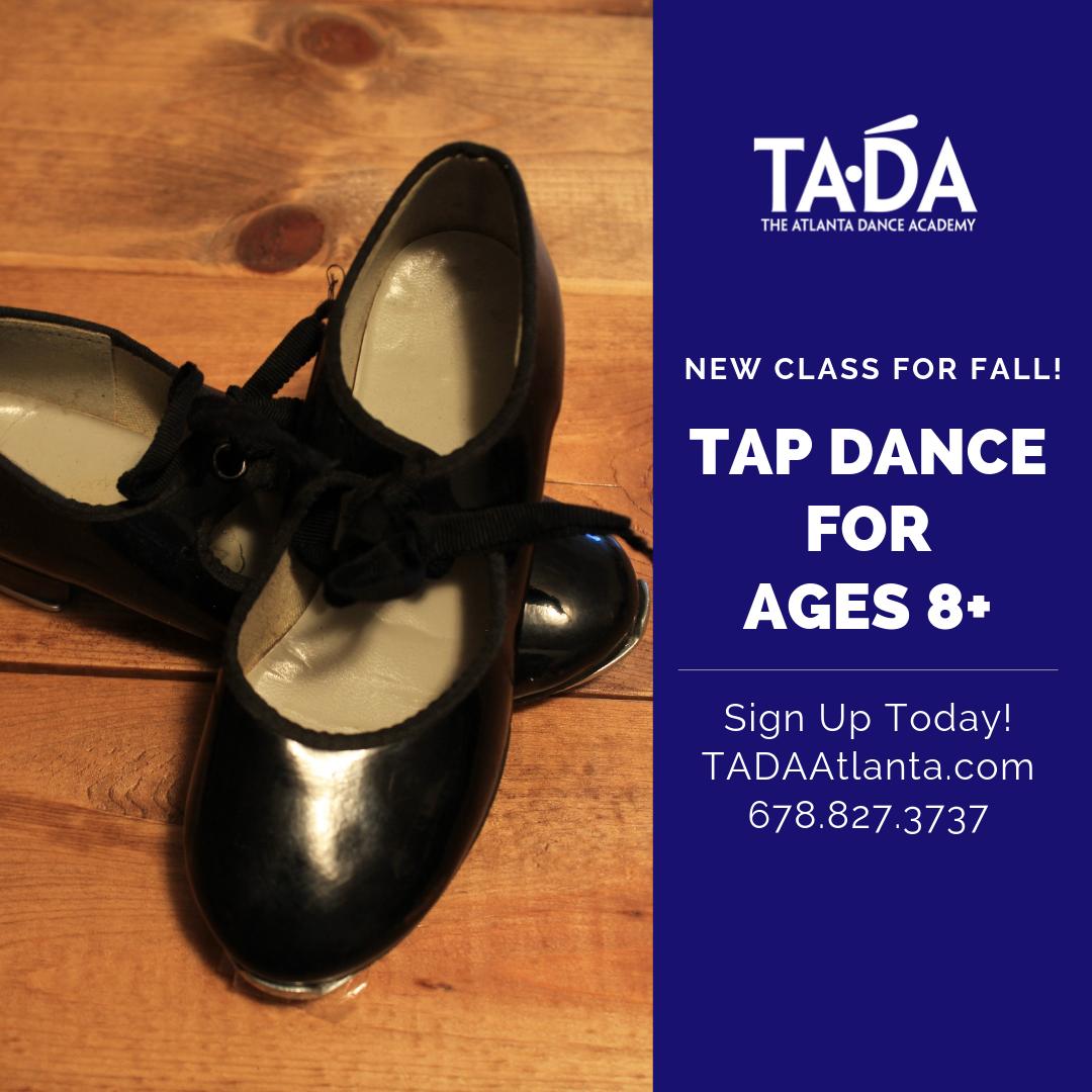 New Class! Kids' Tap for Ages 8+ starting August 5th! Register today! TADAAtlanta.com
@tada_atl #findthejoyinmovement #kidstap #kidstapdance #tapdance #tapdanceclass #atlantaparent