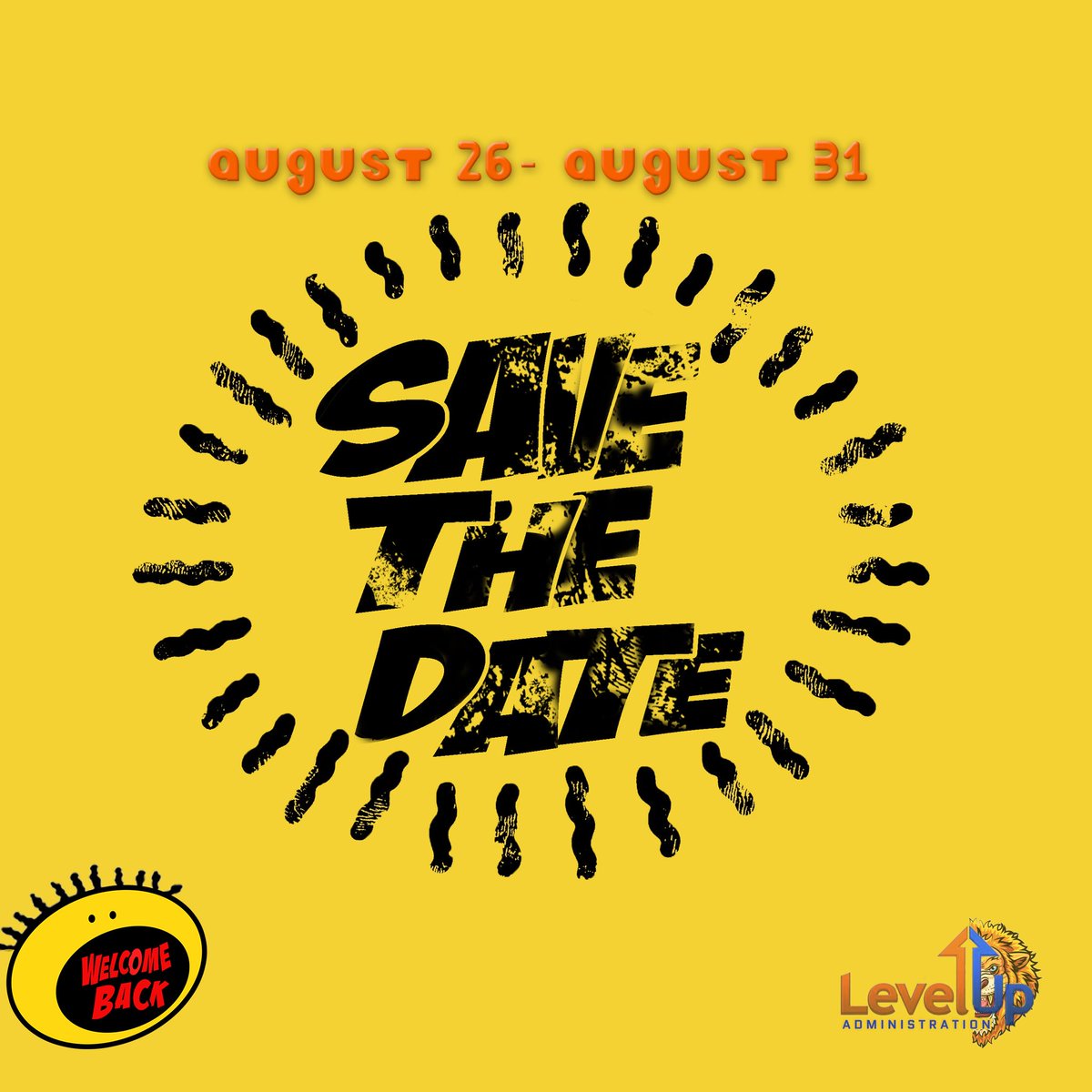 LUPASGA_'s tweet photo. Ready yet? Get set!🤪 WELCOME BACK‼️‼️

Save the date👀 See you August 26😎🔥 #LevelUp📶 #LU20 #LU21 #LU22 #LU23 https://t.co/Tv7X3ihRX9