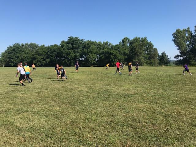 Final day of camp for the Scouts. Great work during 7 on 7. Future looks bright for #Beast & #Playmakersinpurple!