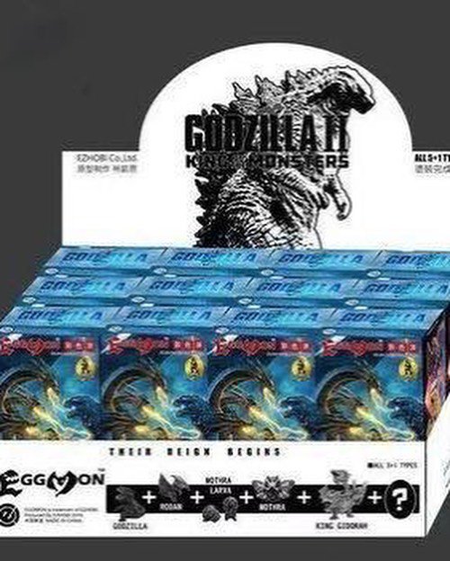 eggmon godzilla figures