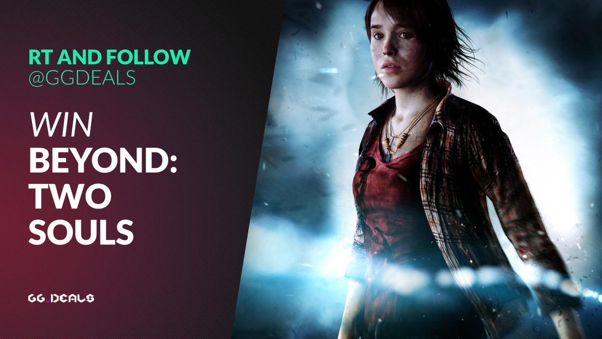 GGdeals's tweet photo. It's time for a 🎁 TWITTER GIVEAWAY 🎁 ! Test your luck for a chance of winning an EGS 🗝️ for #BeyondTwoSouls!

To participate:
1️⃣ Retweet this tweet
2️⃣ Subscribe to @GGdeals

The giveaway ends on 25.07.2019, 18:00 UTC &amp; the randomly picked winner will be announced shortly after. https://t.co/YuJI9tm5f6