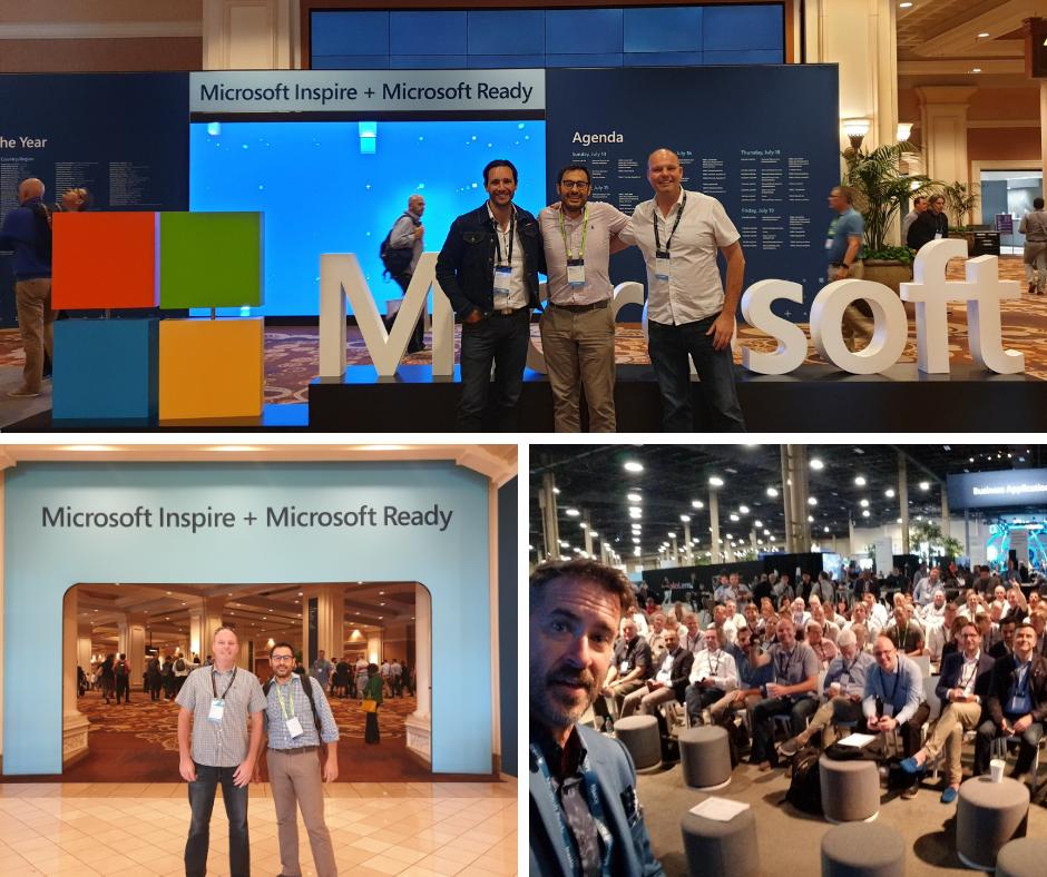 AbsysCyborg's tweet photo. [Actualité] Alexandre Schembri et Christopher Stokes représentaient @AbsysCyborg au #MSInspire 2019 à Las Vegas qui réunissaient tous les @msPartner https://t.co/1l5ZQpOek4