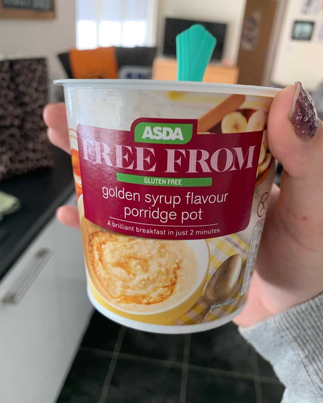 Asda on X In need of a quick breakfast this morning Why not try our Free From Porridge Pots they re only 65p and come in Original and Golden Syrup flavours. Find