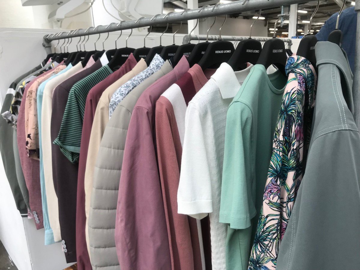 FabricPR's tweet image. Remus Uomo @remusuomo at @JacketReqd showing today and tomorrow! 🧥 #JacketRequired #TradeShow #SS20 #Fashion