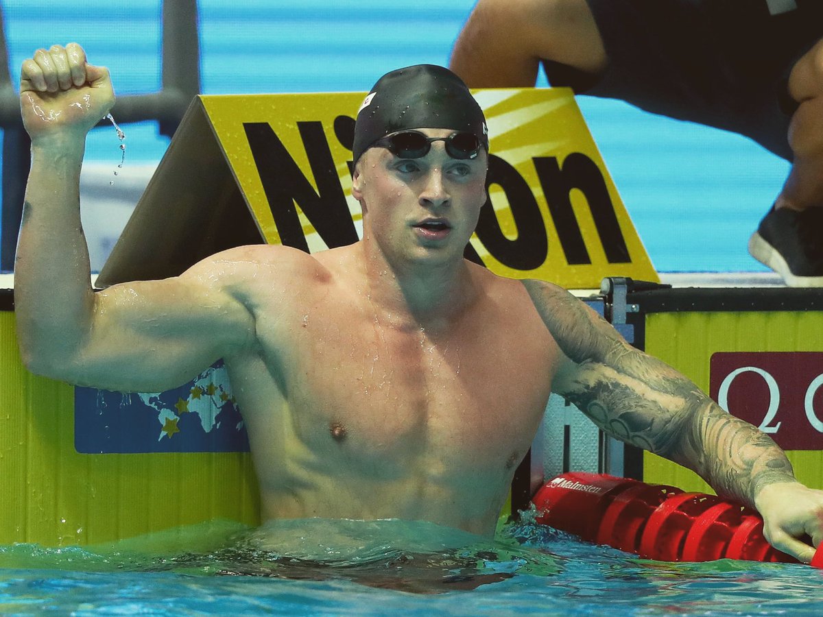 Adam Peaty Mbe World Champion Today I Got My 7th World Title And Completed The Hat Trick Of Both The 50m And 100m A Much Needed Few Days Off Until Adam Peaty Mbe World Champion Today I Got My 7th World Title And Completed The Hat Trick Of Both The 50m And 100m A Much Needed Few Days Off Until