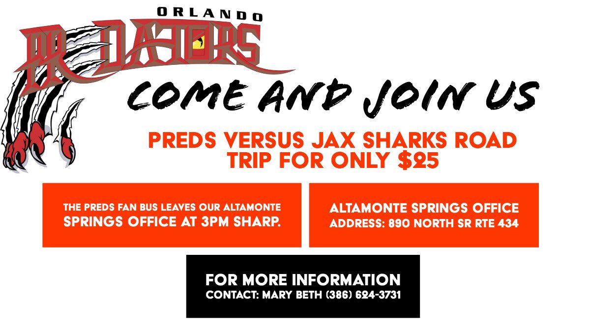Orlando Predators tweet media
