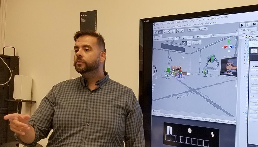 High school students building games with <a href="/unity3d/">Unity3D (inactive)</a> #unity #unity3d with <a href="/DamarjianInt/">Damarjian Int</a>  and <a href="/mistagogue/">Bill Guschwan</a> <a href="/IAMColumbia/">IAM</a> <a href="/ColumbiaChi/">Columbia College Chicago</a> #GameDevelopment #SummeratColumbia <a href="/ColumAdmit/">Columbia College Chicago Admissions</a> #creative2career #creativesrule #talentliveshere #SMAtoday