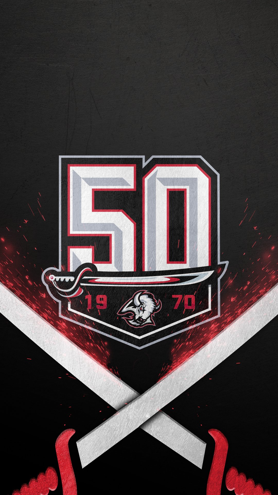 Buffalo Sabres on X: Wallpaper Wednesday black and red style