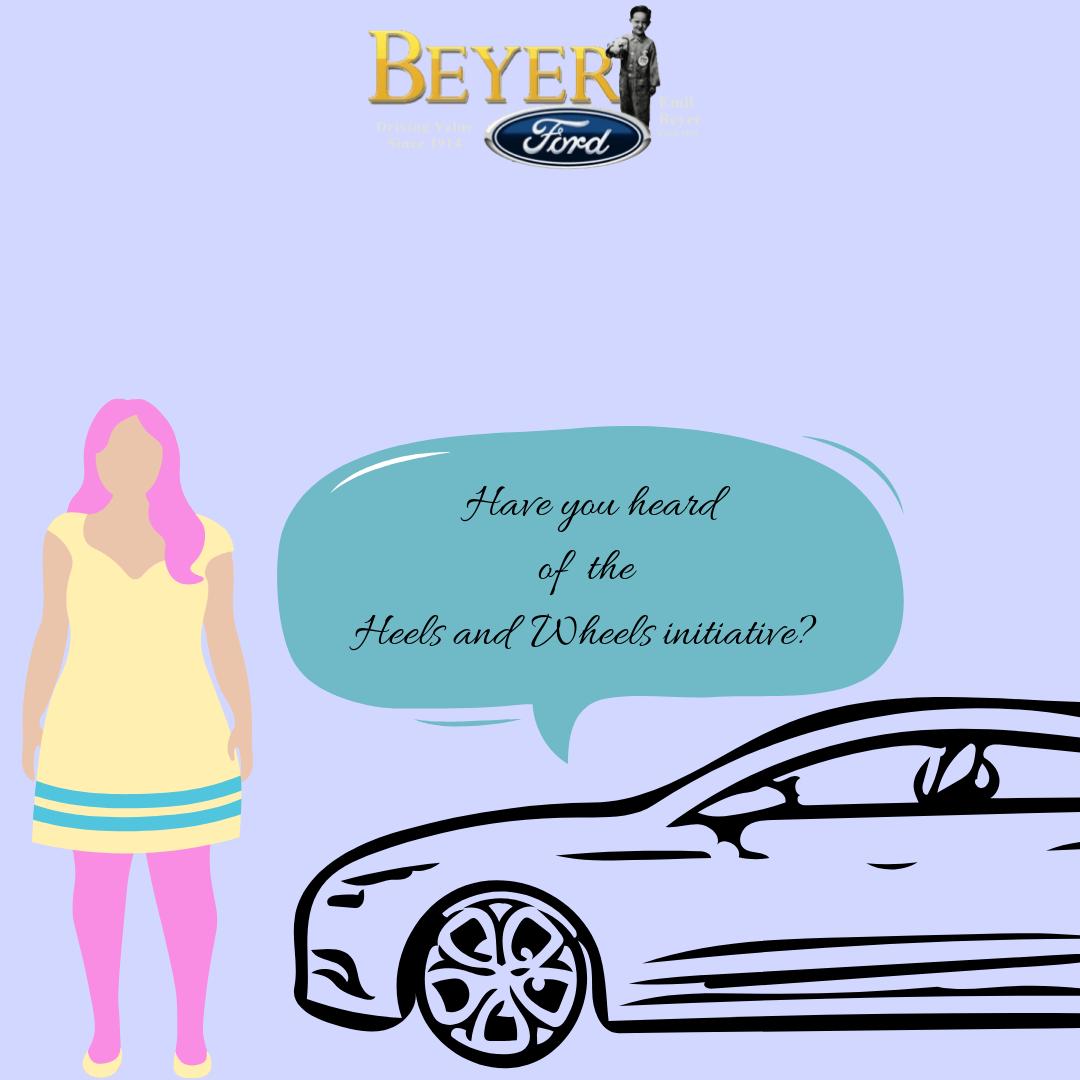 Beyer_Ford's tweet photo. Have you heard of our Heels and Wheels initiative?
https://t.co/b93PklCUZU
To each and every woman who passes through our doors: We see you. You are heard.
#HeelsandWheels #DriveBeyer #Summer #Teamwork #Cars https://t.co/LH9h946bWu