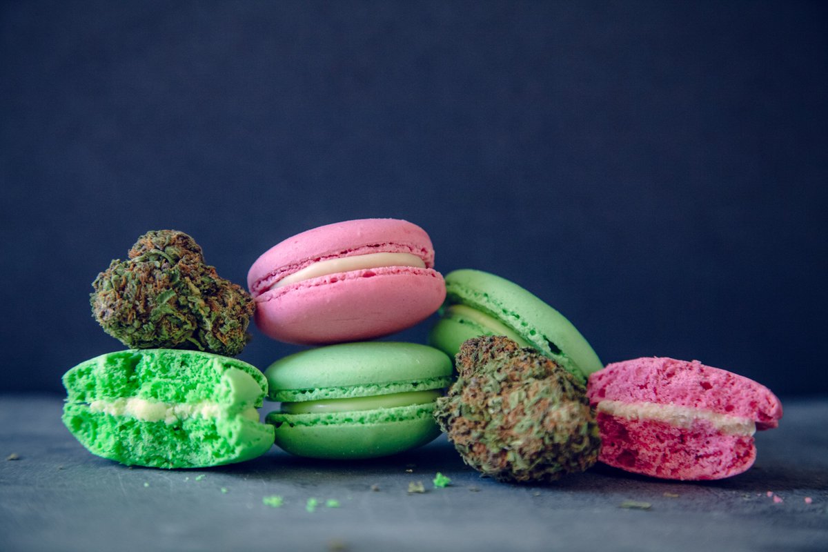 CannopolyApp's tweet photo. We all need some of these medicated macarons! https://t.co/xZDmjeCf7e