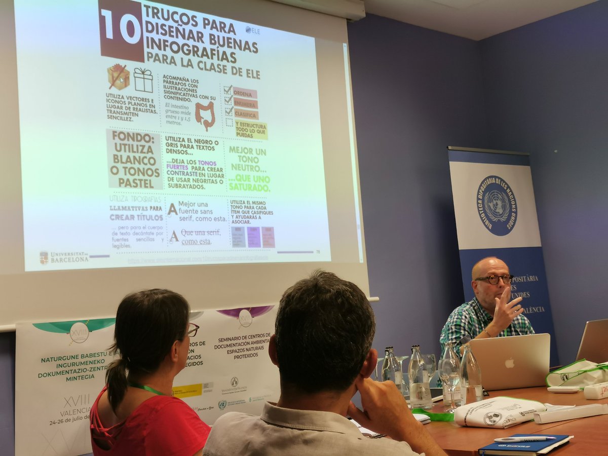 montsevolcanica's tweet photo. En #RECIDA2019 nos explican las características básicas de #Infogram y #picktochart para hacer infografías. También recomienda fuentes de información como #GoogleDataSearch. Recursos útiles explicados por un buen comunicador como @mperezmontoro 👍 https://t.co/WWJJ3gf6sT