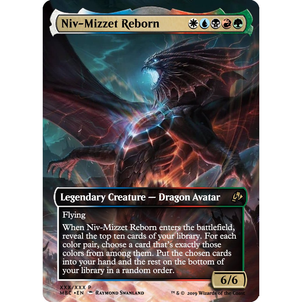 mtgblackcore's tweet photo. Niv-Mizzet Reborn

#mtg #magicthegathering #mtgproxy #mtglegacy #mtgcube #mtgmodern  #mtgcommunity #mtgedh #mtgcommander #edh #mtgcustom #custommtg #mtgaddicts #mtgtokens  #cubemtg #mtgalter #mtgalters #mtgart #mtgstandard #mtgdaily #mtgcard #mtgtrades #mtgpimp #mtglife #mtgo https://t.co/IZAJsrUIOA
