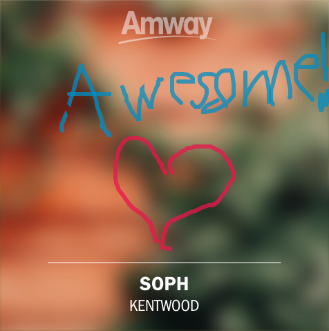 experienceamway's tweet photo. See what @Amway is to SOPH #experienceamway https://t.co/gJpVkONT9r