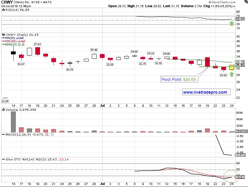 $CHWY Was this selling after recent earnings perhaps overdone?