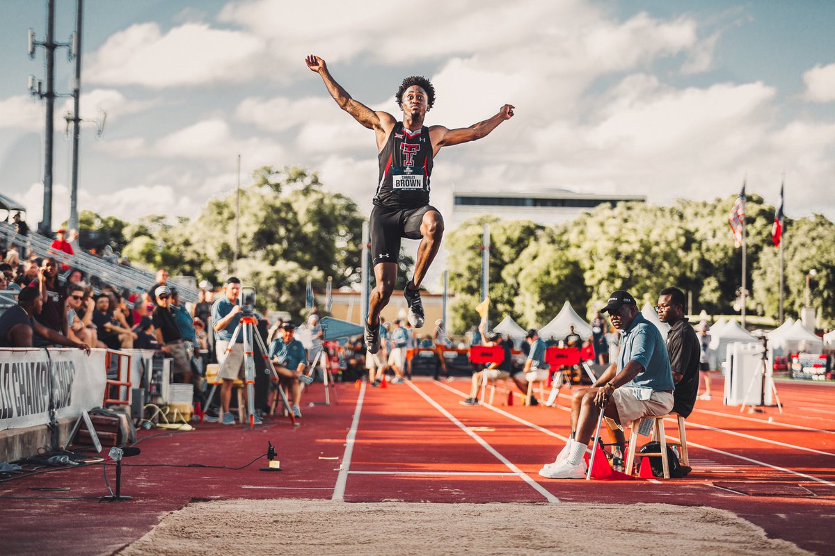 TexasTechTF's tweet photo. This field of field competitors is 💪

We’ll rep the Red Raiders in the discus, long jump, and pole vault at USAs this week! 

🔴#WreckEm⚫️ https://t.co/x15bJppHUr