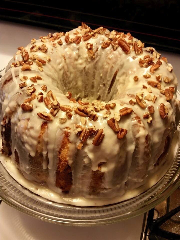 Cream cheese stuffed Carrot cake