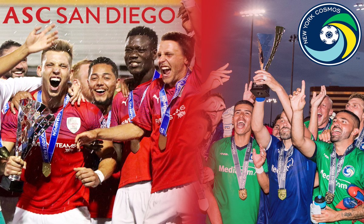 ascsandiego's tweet image. This Saturday, ASC travels to NY in hopes of punching a ticket to the National Championship.

{{ #NPSL National Semifinals }}
@ascsandiego 🆚 @NYCosmos

#ASCSD #3DOWN #2GO‼️