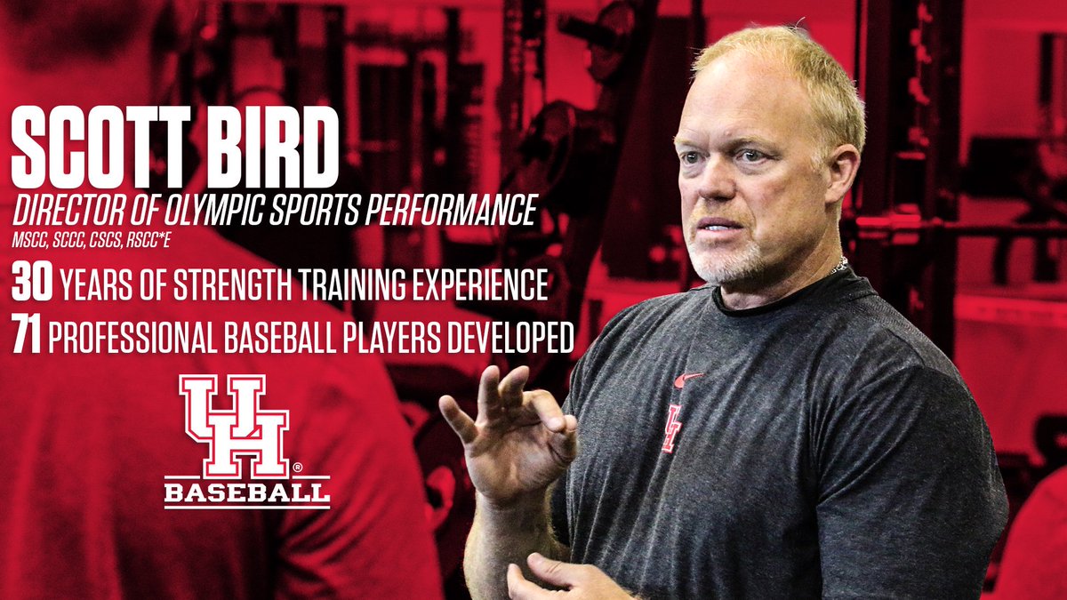 New Director of Sports Performance Scott Bird Cougar Baseball