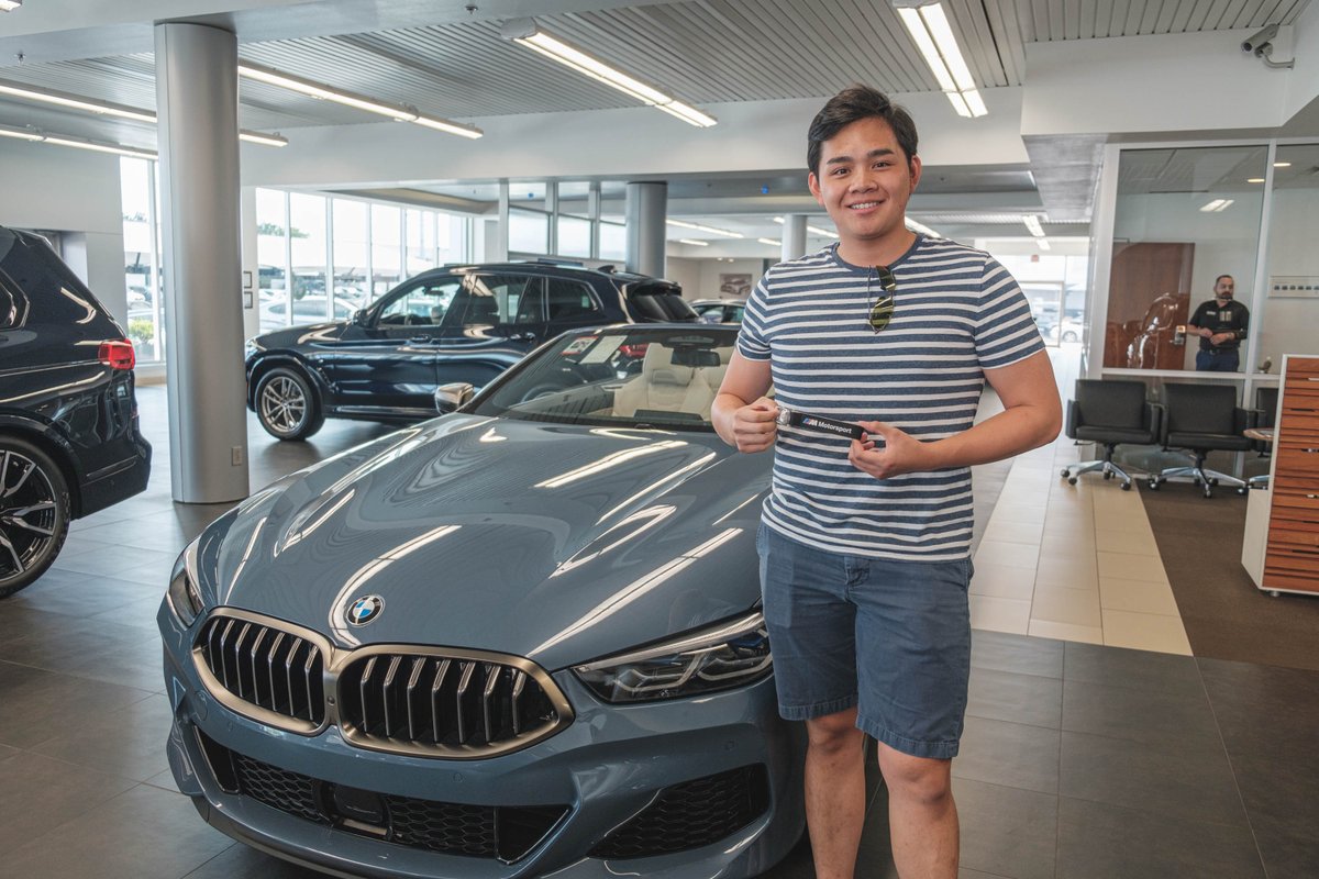 Thank you to all who participated in our ///M Town Tour giveaway! Here's Nicholas with the sweet ///M Keychain he won for answering correctly (1978 was the answer). Keep your eyes on our social media pages, we've got more giveaways coming! #AutobahnBMW #AutobahnFW #BMW #MTown