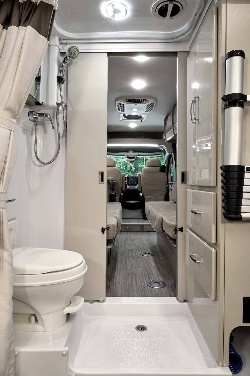 ThorMotorCoach's tweet photo. When you want to hit the beach one day and the slopes the next, you can do it all in TMC's new B van, the Sequence ™. Check out the 20L, you'll have everything you need: a kitchen, a bed and a wet-bath. For more: https://t.co/GFGV8dS5cd #SequenceRV #ThorMotorCoach https://t.co/MFYuwDwR8x