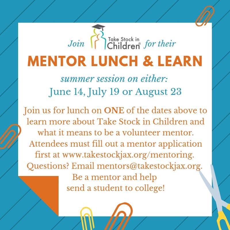 Our children need a Champion #mentorship #mentors #takestockinchildren