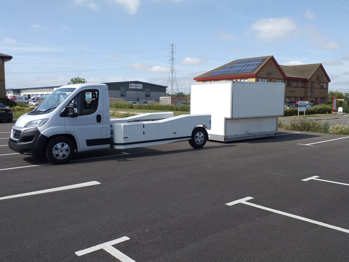 Great day today in Bridgwater, NFS <a href="/stjohnambulance/">St John Ambulance England</a> #rob963m with Alfa Drop Box showed off a new concept of vehicle to @stjohnpeople . Thanks Geoff and Claudine for showing us a very interesting concept of vehicle.