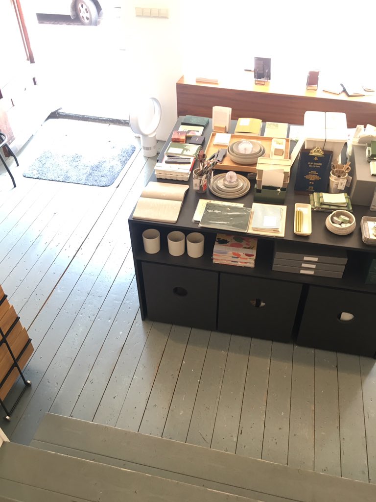 lauraboast's tweet photo. My favourite thoughtful &amp; fine goods shop today in Amsterdam @misc_store 

#stationery #pens #finegoods https://t.co/8WcysfY9Au