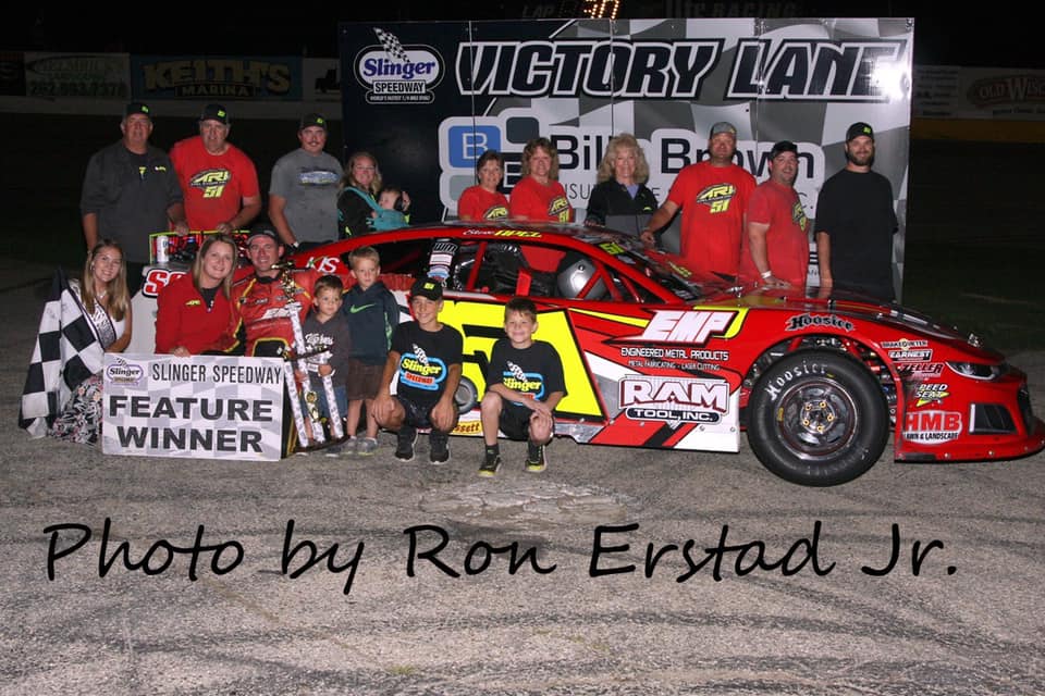 brakeometer's tweet photo. Congratulations to Steve Apel on his exciting win last weekend at the "Back in the Day" 75 at Super Slinger Speedway in Wisconsin, the "world's fastest quarter mile oval!" What a fantastic summer it's been for BrakeOMeter® &amp; friends! https://t.co/6cbyE96IHP https://t.co/nHa3LVifZ6