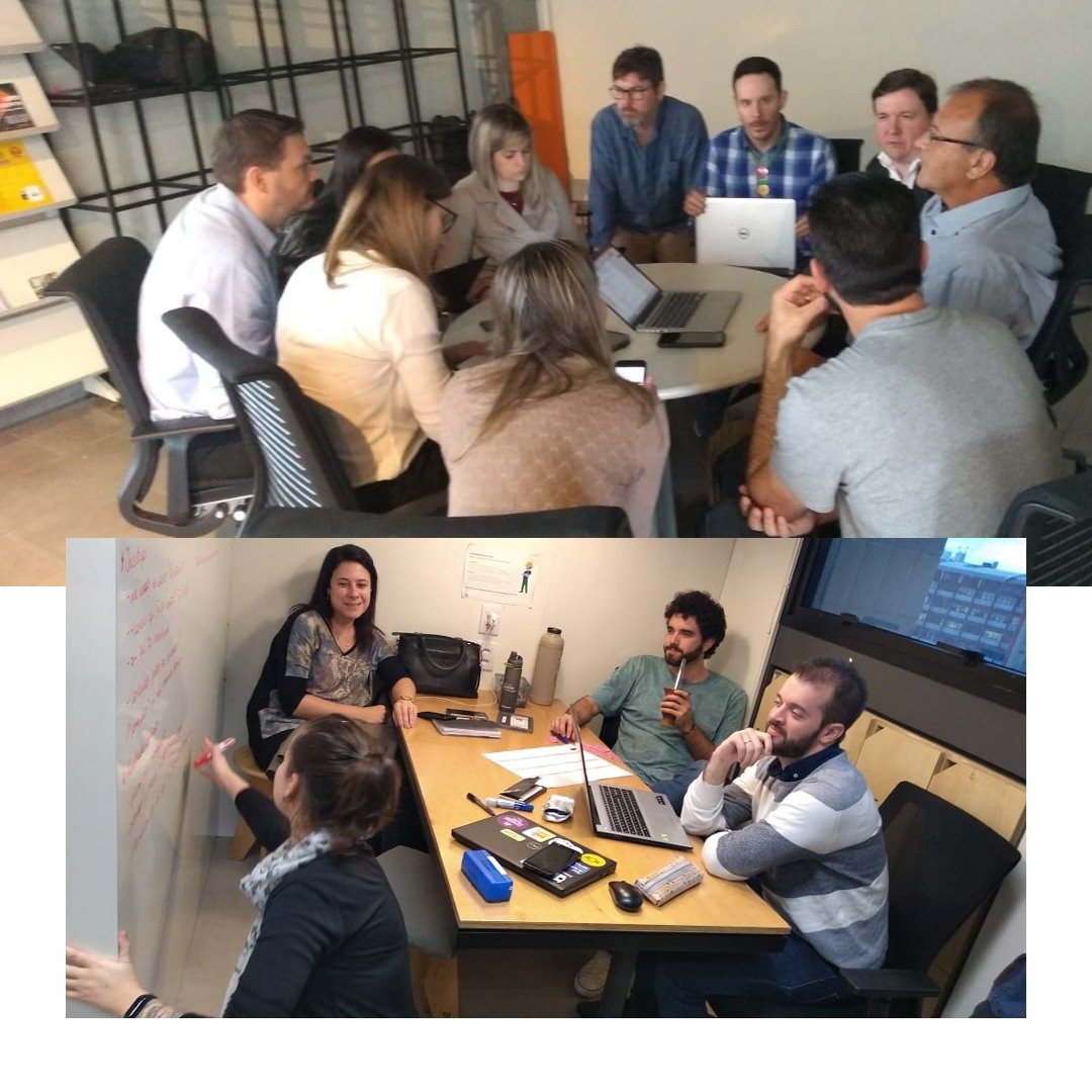 Innoscience_'s tweet image. Hoje foi o último dia da Imersão do Inovar Juntos 2 do Sicredi. As startups selecionadas se reuniram com diversas áreas da empresa para a construção dos seus projetos piloto. Confira as fotos.
#Innosciece #inovacao #inovarjuntos #sicredi