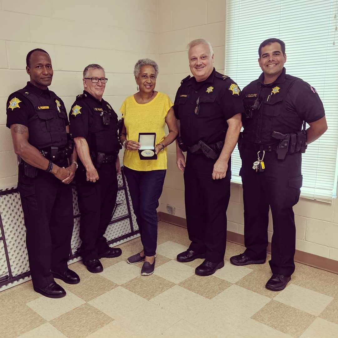 RCSD's tweet photo. Congratulations to Ms. Roach and the Meadowlake community on the success of their community crime watch! We value our relationships with our local neighborhoods. We can accomplish great things when we work together! #RCSD #communitypolicing https://t.co/FJv6MyV8SS