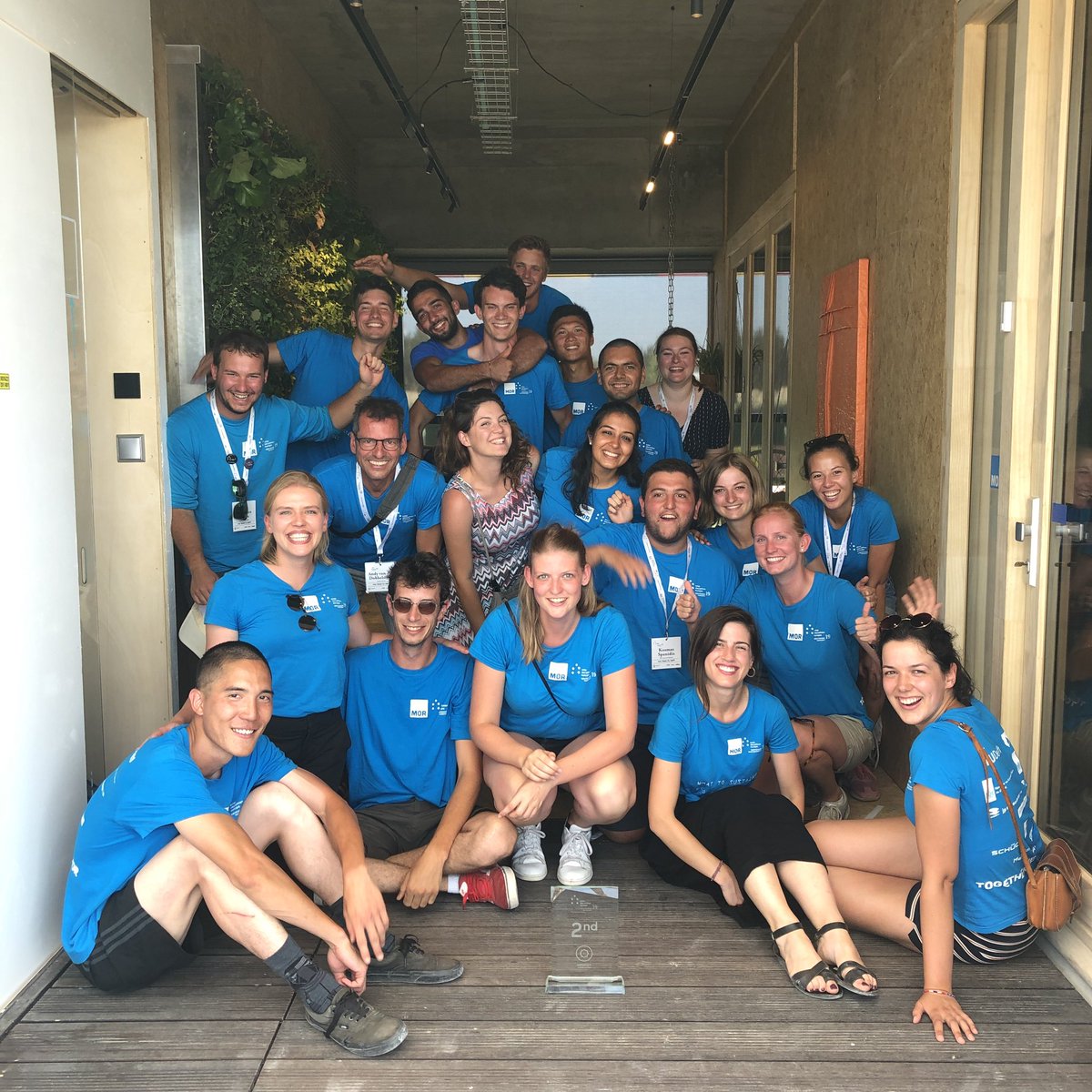Yeah we got the second prize 🥈 for engineering &amp; construction 🚧 Our modular office renovation concept turned out to be successful! This Sunday the last 4 contest will be awarded and we will know which team can call themselves world champion in #sustainable home building! 🏆💙