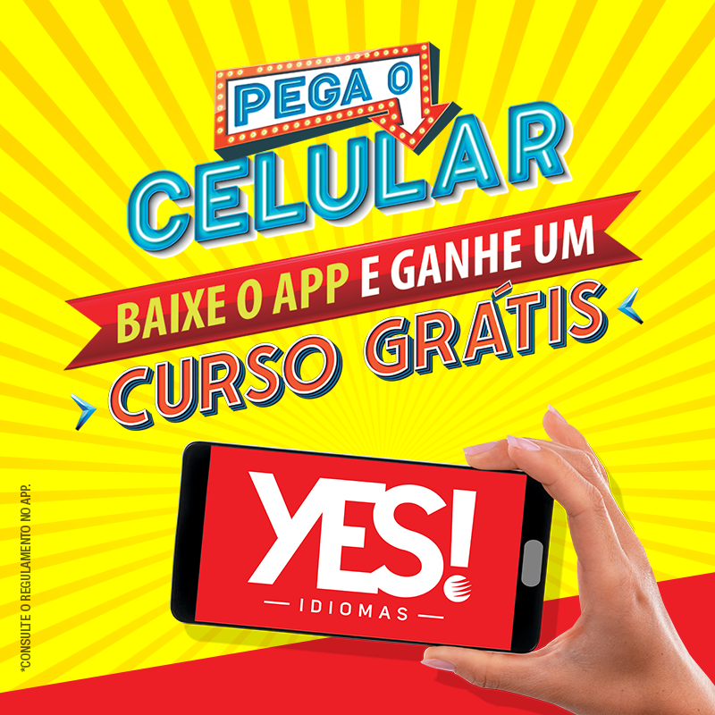 CanalYES's tweet photo. Baixe o APP da YES, assista um 💥 curso de inglês GRÁTIS! 💥 e aproveite para praticar com jogos e atividades! Faça sua pré-matrícula: https://t.co/sFpQf4xSPB #VEMPRAYES https://t.co/XqlCMQc0Ma