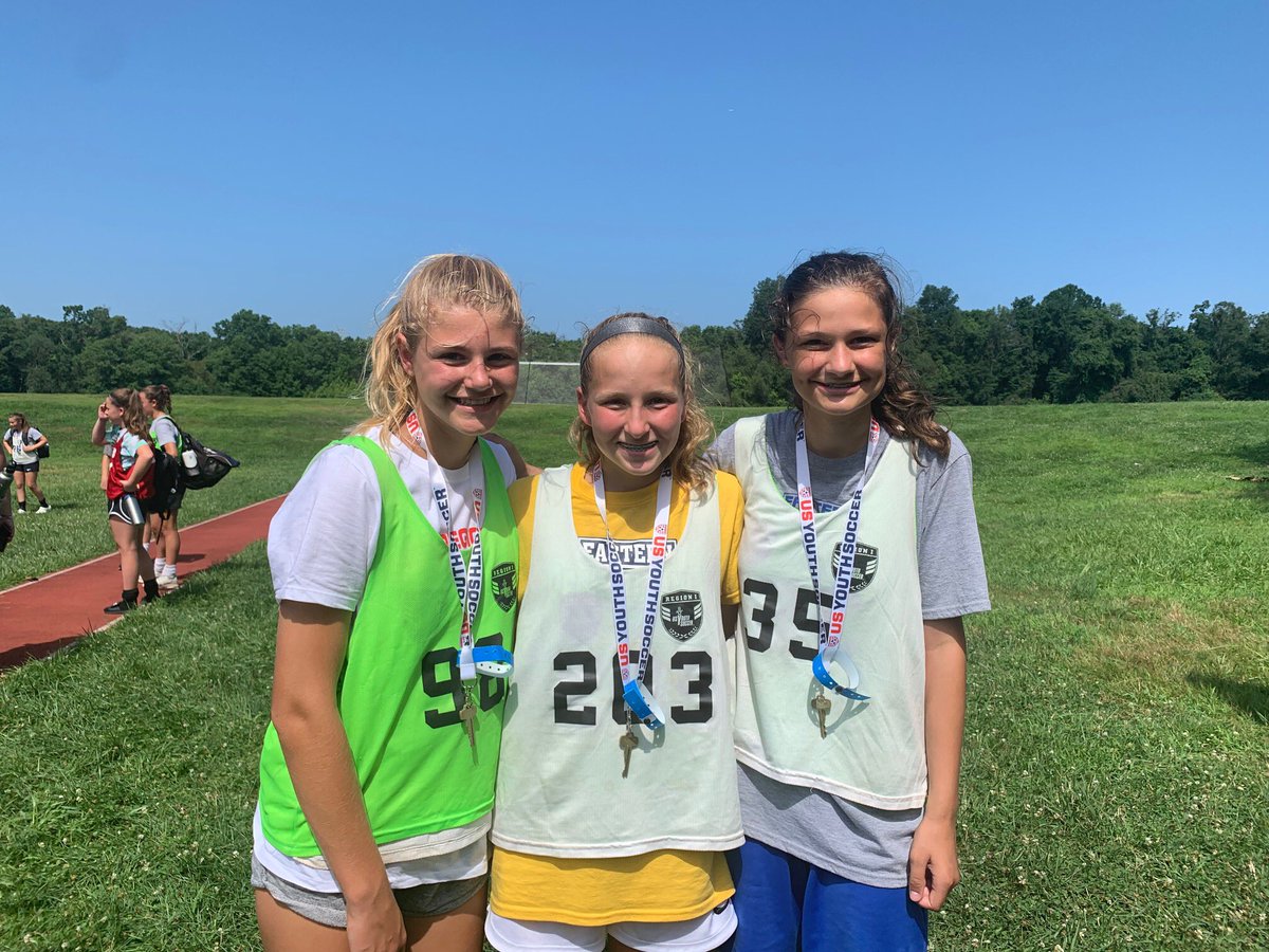 FCDELCO2's tweet photo. Good news from the ODP regional camp: #RainBoyd, #HaleyLewinski, #AshleyKistler, and #ErinSeabrook of our #fcdelco06girls @theecnl made the region 1 pool. Rain and Haley also made the first team (only 18 players were selected!) Way to go, ladies! Keep it up! #wearethefuture https://t.co/KwCRXkCFbD