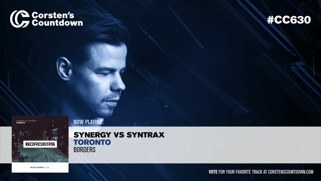 Resonation Radio w/ Ferry Corsten (@resonationradio) on Twitter photo 02. Up next, a new track on “Borders”, a new sublabel from <a href="/BlackSunsetInc/">Black Sunset Music</a>; this is “Toronto” by Synergy vs Syntrax! #CC630 youtube.com/watch?v=YZPpgX… 02. Up next, a new track on “Borders”, a new sublabel from <a href="/BlackSunsetInc/">Black Sunset Music</a>; this is “Toronto” by Synergy vs Syntrax! #CC630 youtube.com/watch?v=YZPpgX…