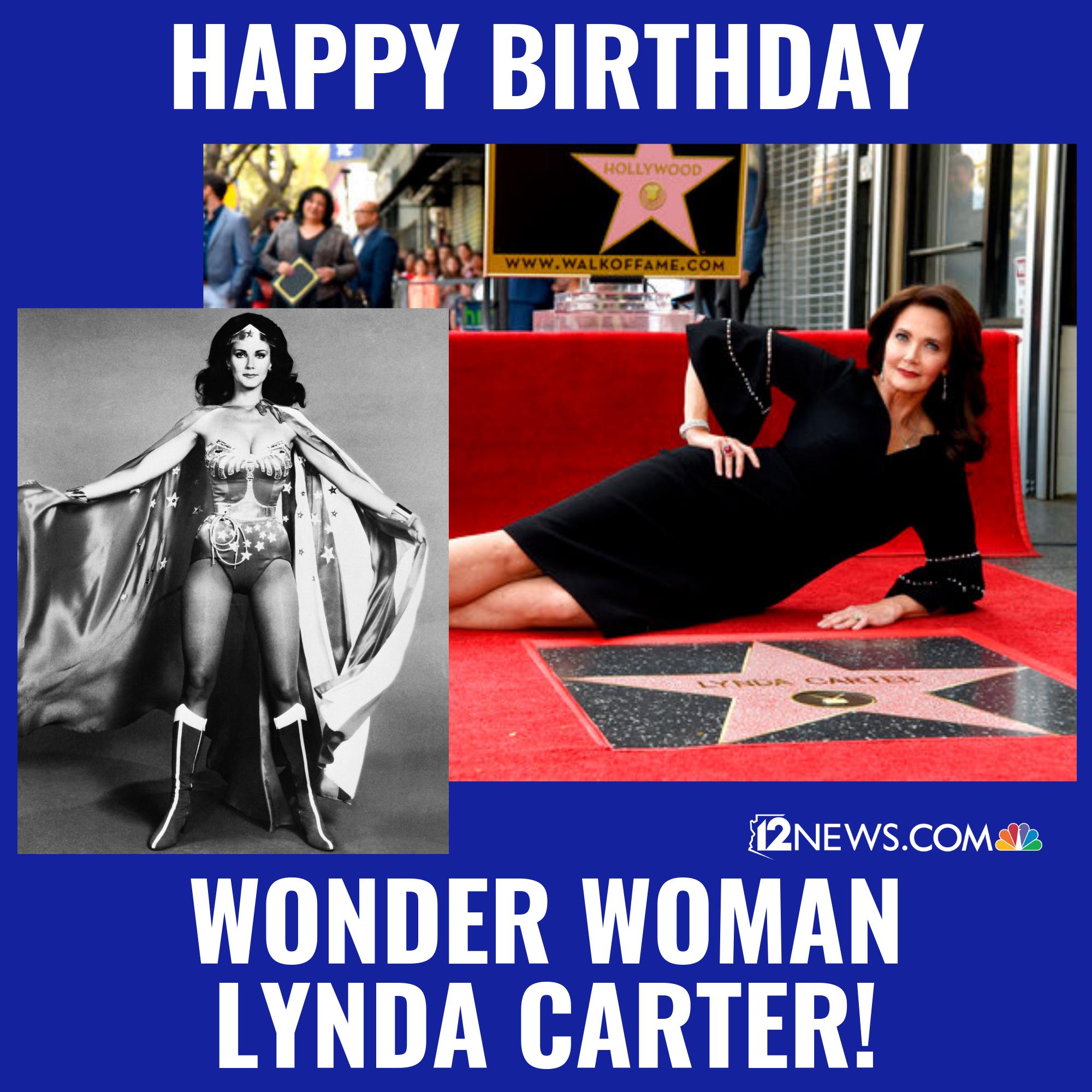 Happy birthday to Lynda Carter! She was born in Phoenix 