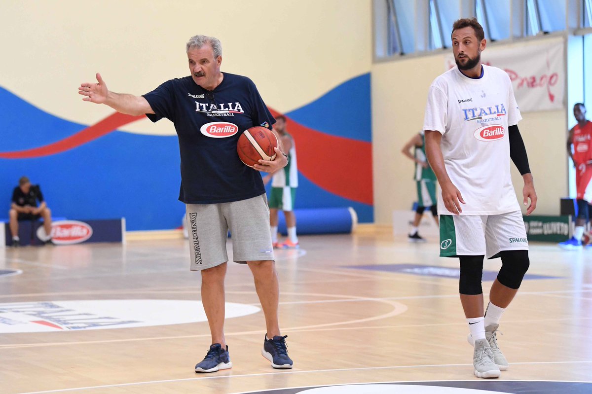 marcobelinelli's tweet photo. First day in the book @Italbasket #NothingButAzzurri https://t.co/hfeUf1oRk3