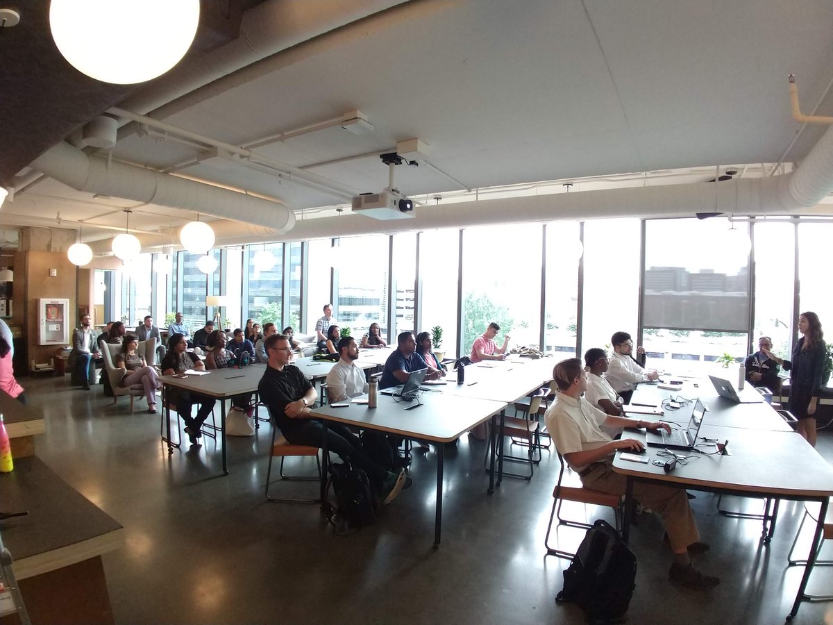 McLeanSFDevs's tweet photo. More pictures from the amazing #TDX19GG #GlobalGathering yesterday night featuring our speakers @malloryranahan and @CloudWaveDC!!! 

#TrailblazerCommunity #CodeGoals #CertificationVouchers https://t.co/P2YEISPdYS