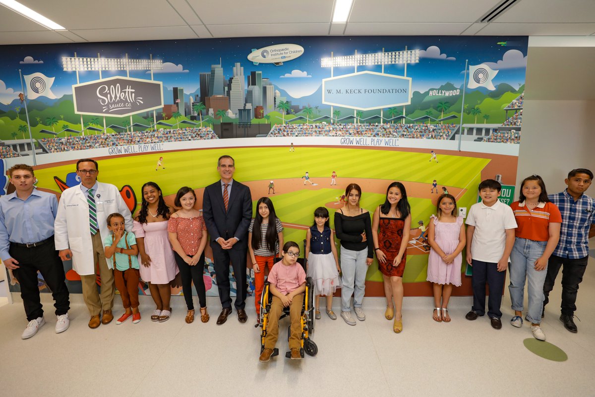 MayorOfLA's tweet image. Celebrating the next chapter in the 108-year history of @OIforC with the new Urgent Care Center and Fracture Center.

93% of the institute’s patients are uninsured or underinsured and this new facility will continue to be a place where kids will be treated regardless of zipcode.