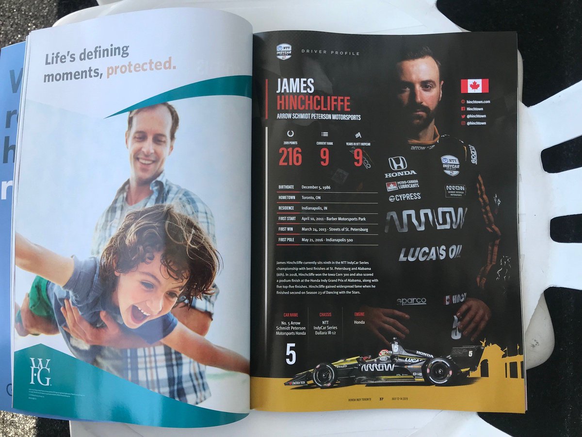 WFGCanada's tweet photo. WFG Canada is proud to be part of the historic Toronto Honda Indy - one of the city's premier family events. Protecting life's defining moments alongside many great drivers. #WFGCanada @hondaindy @CBRTeams https://t.co/hYCgOnb7nT