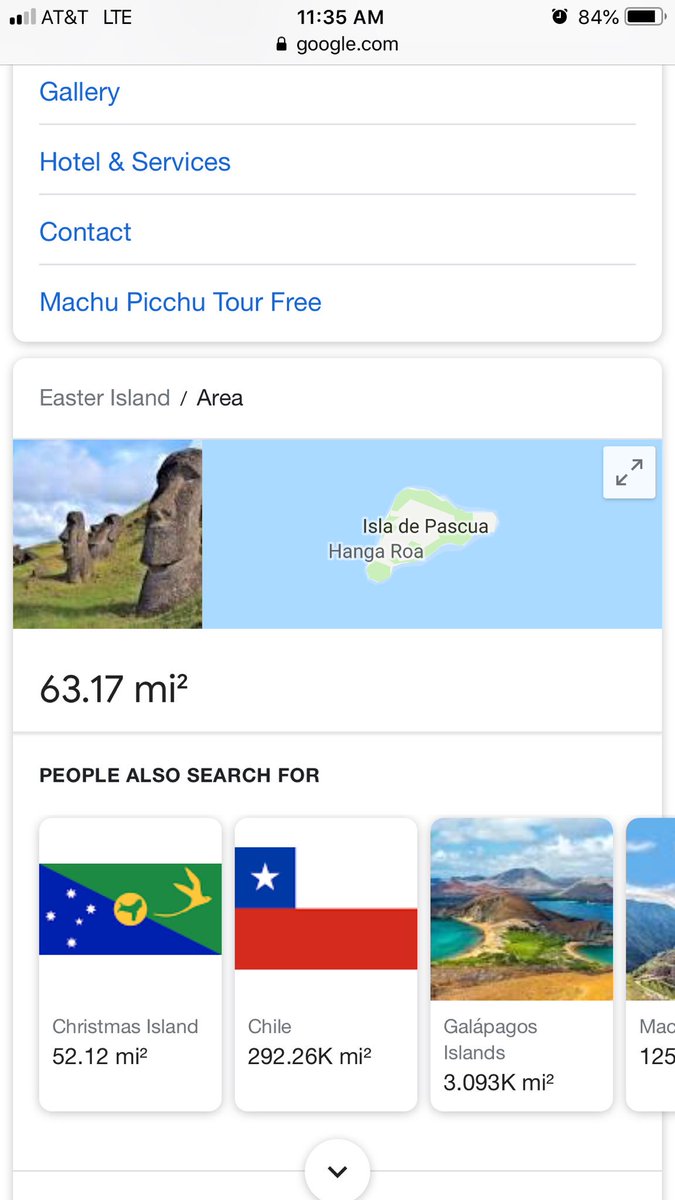 Most everyone is familiar with the Easter Island heads. But not everyone knows they’re not just heads. Or where the island is located. Or that it’s only 60+ square miles. At one time, a civilization lived here. How long ago would it have been, if this is all that remains?