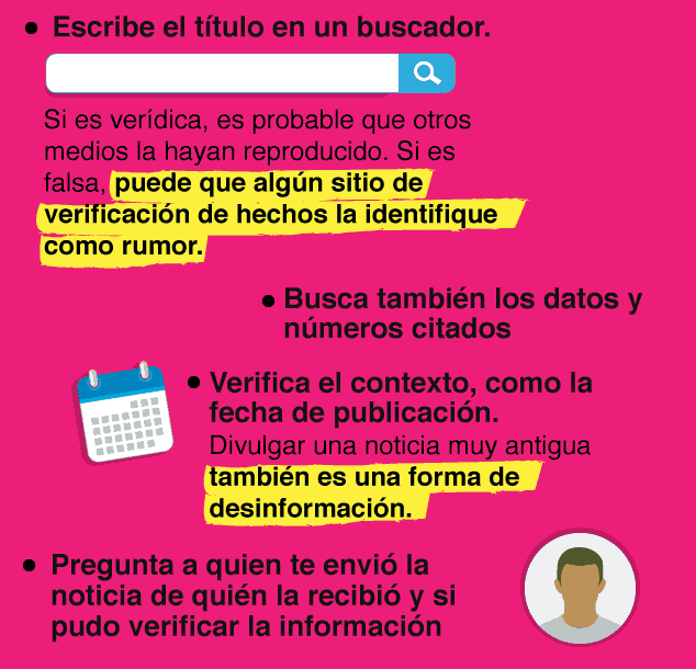 SegInfoBo's tweet photo. Guía básica para identificar noticias falsas (antes de mandarlas a tus grupos de WhatsApp). Fuente: https://t.co/7yHsHISBgh https://t.co/7r1l2Ut4o3