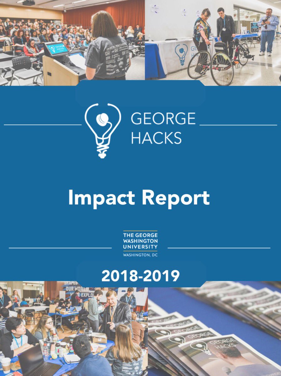 We are proud to share with our community the <a href="/GeorgeHacksDC/">George Hacks</a> 2018-2019 Impact Report now available on our brand new website! Learn more at georgehacks.org/wp-content/upl….
#WhatWillYouChange