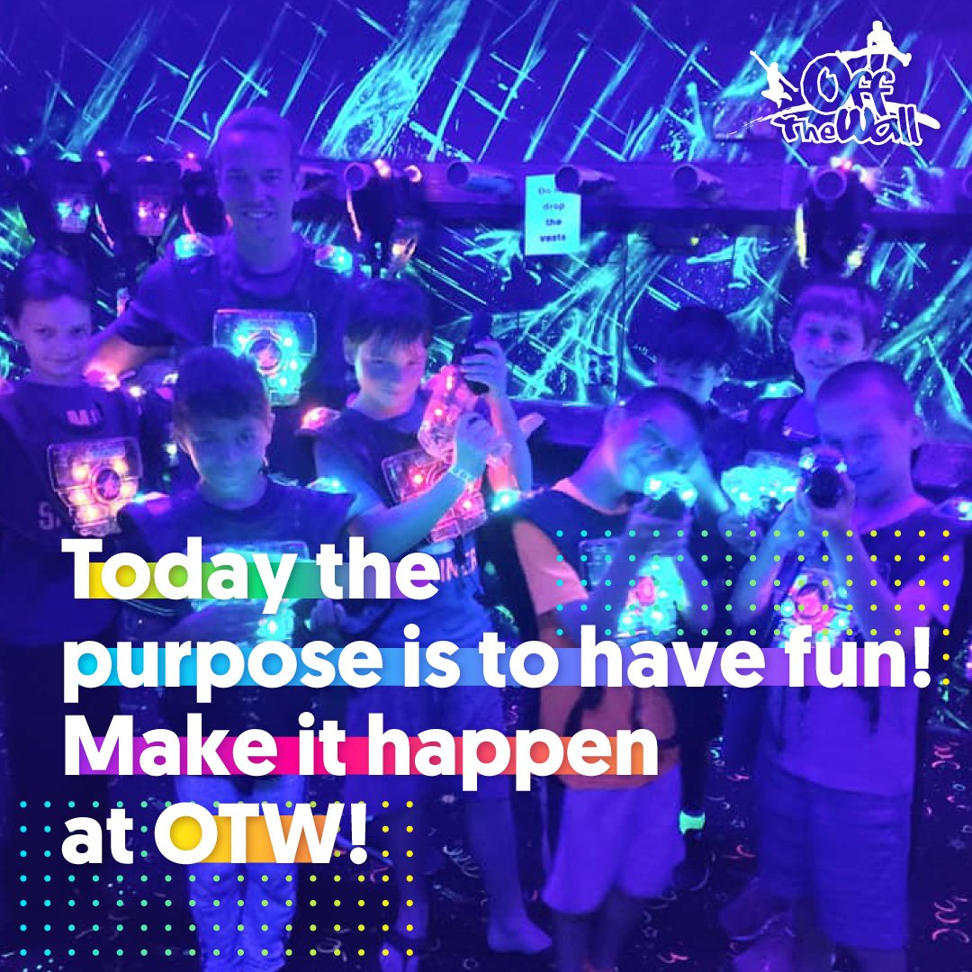 OffTheWallFL's tweet photo. Today the purpose is to have fun... 
.
.
Make it happend at "Off The Wall"! 
.
.
.
#OTWFL #OffTheWallFl #Fun #FunWeek #Friends #Family #Games #Prizes #VR #Hologate #CrazyCars #Happy #Trampolines #Arcade #CoconutCreek #SouthFlorida #Miami #Florida https://t.co/78i5qDnrFK