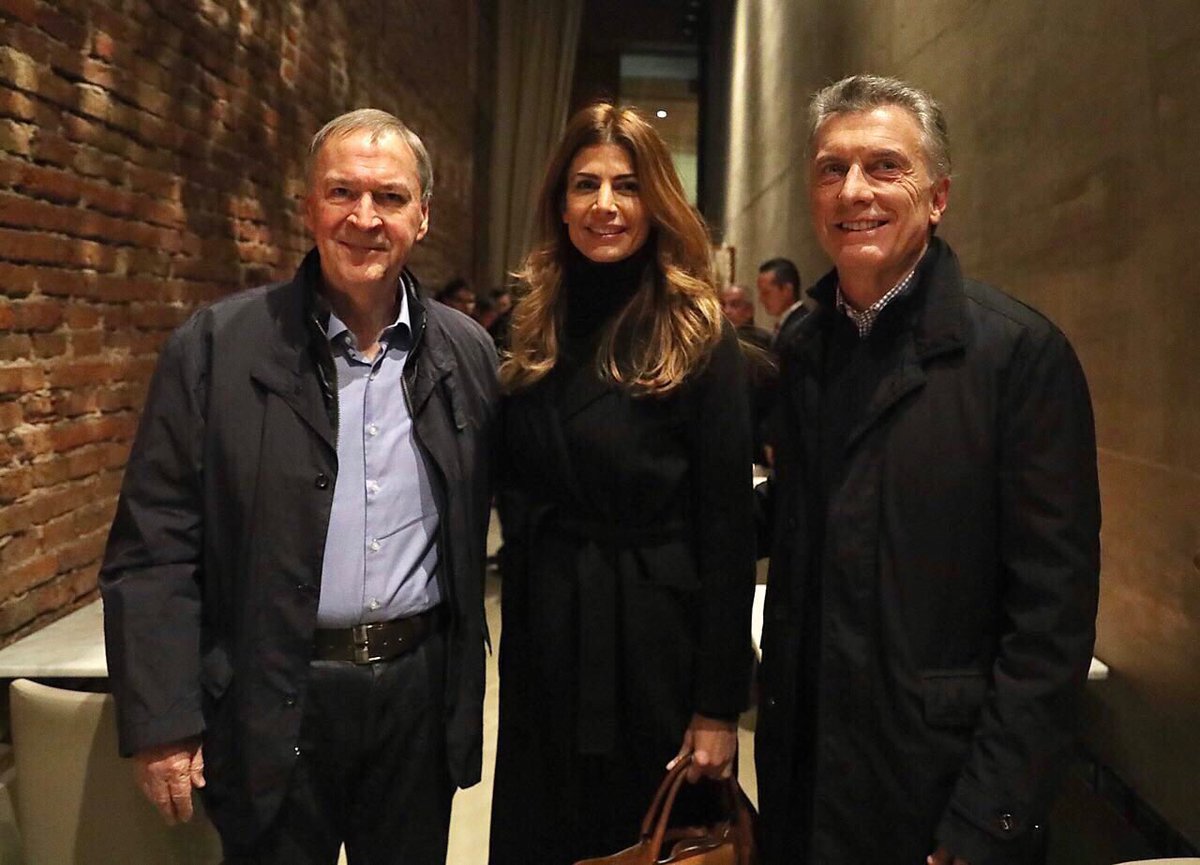 Buen encuentro con el gringo Schiaretti esta noche en Córdoba