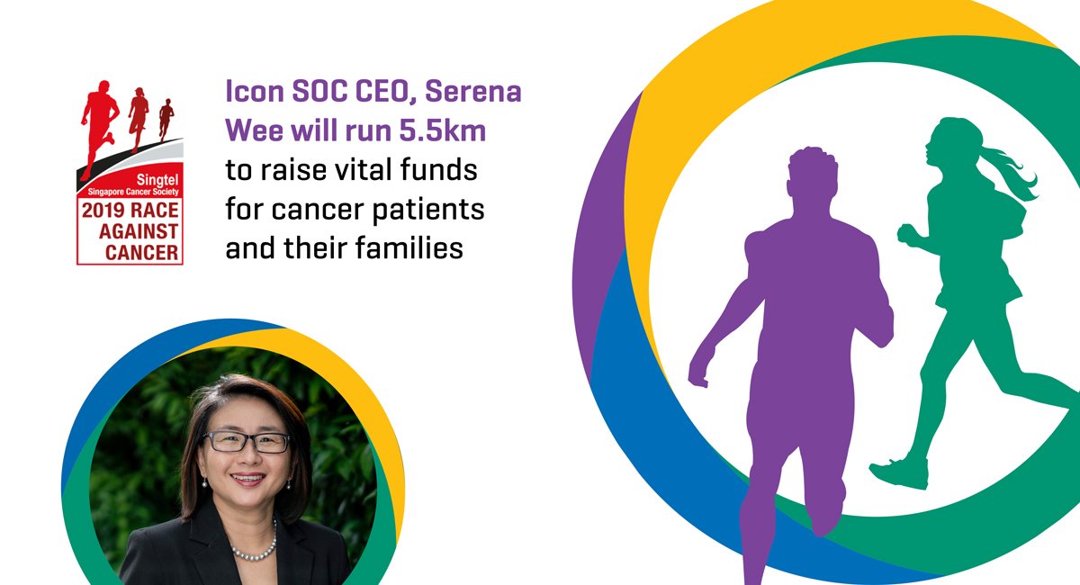 Please help our CEO raise $5k towards <a href="/SGCancerSociety/">SGCancerSociety</a> and their important work providing vital support to cancer patients and their families. Every dollar counts. Click the link to visit her donation page. ow.ly/5Yho50v8IsZ
 #RAC2019 #raceagainstcancer2019