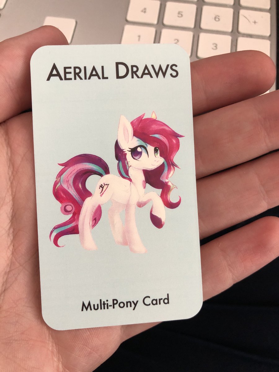 New booth feature at BronyCon: if you want to buy a bunch of ponies from me, I can load them on to these handy NFC cards so you can pay in bulk and don’t have to keep typing your email.