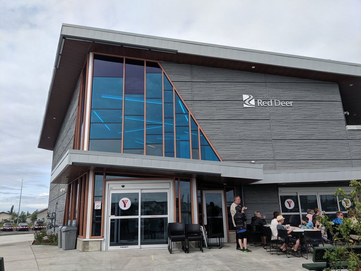 Congrats to @CityofRedDeer and YMCA Northern Alberta on the Northside Community Centre Opening today! Thanks to our partners on the project and great job <a href="/scottbuilder/">SCOTT BUILDERS INC.</a> team!