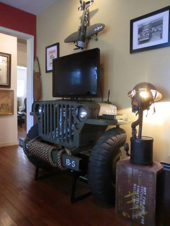 El cuarto de televisión ideal para los Jeeperos. #Jeep #JeepLife