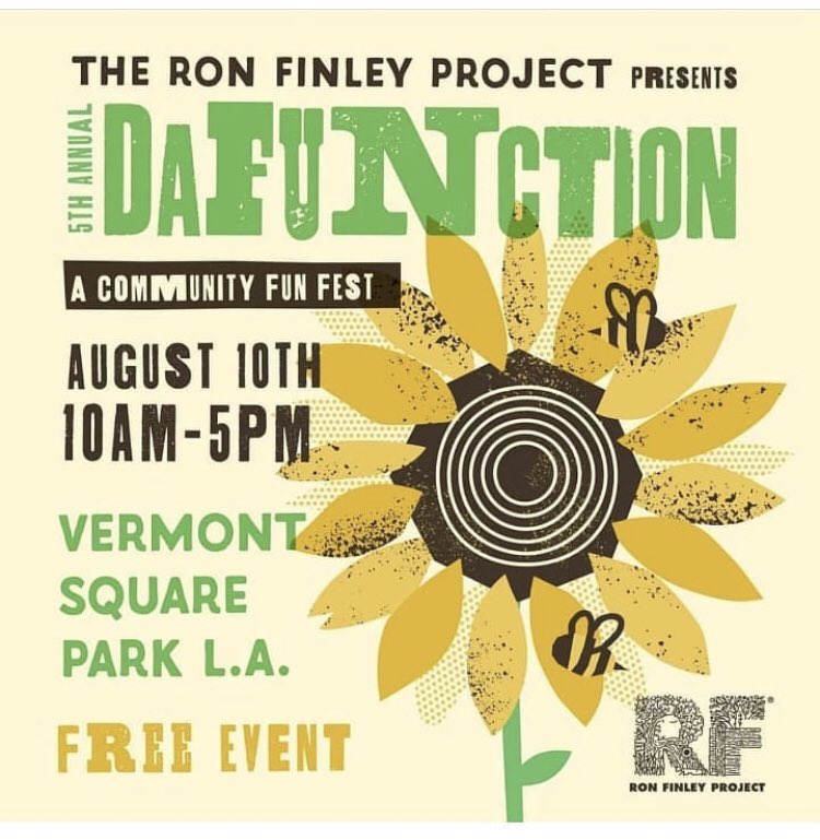 solafamilies's tweet photo. Don’t miss the best community festival in South Los Angeles! #dafunction #ronfinley #southla @JanPerry @mhdcd8 @MayorOfLA @HollyJMitchell https://t.co/lJb5rd5aLp