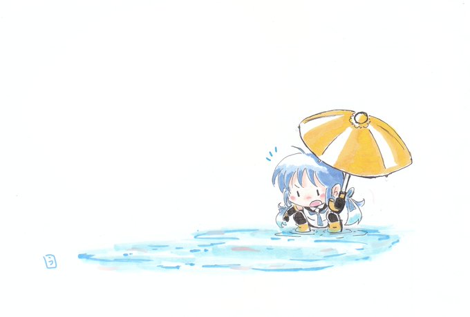 「傘 超ロングヘア」のTwitter画像/イラスト(古い順)